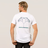 GROWTH_IS_RECURSIVE トライブレンドTシャツ (裏面全面)
