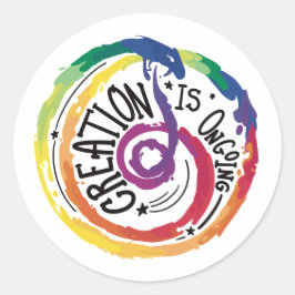 Growth Mindset Creativity Stickers ラウンドシール