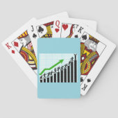 Growth Success Progress Bar Chart トランプ (裏面)