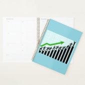 Growth Success Progress Bar Chart プランナー手帳 (ディスプレー)