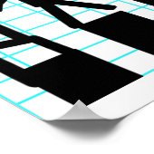 Growth Success Progress Bar Chart ポスター (角)