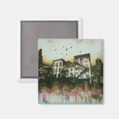 Growvisuals - brooklyn nites lrgマグネット マグネット (正面/裏面)