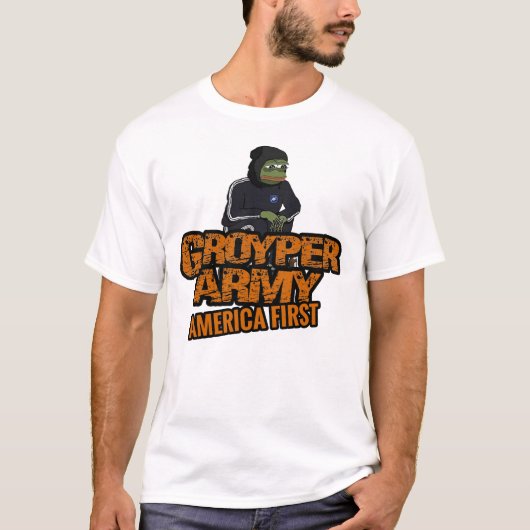 Groyper Army - ミーム 1 Tシャツ (正面)