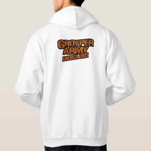 Groyper Army - hoody パーカ (裏面)