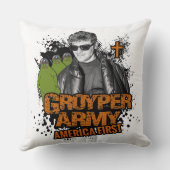 Groyper Army - Pillow クッション (裏面)