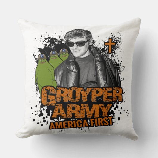 Groyper Army - Pillow クッション (正面)