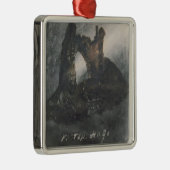 Groz-Nez、ジャージー、またはアーチの台なし メタルオーナメント (右)