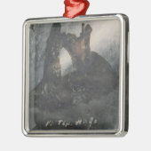 Groz-Nez、ジャージー、またはアーチの台なし メタルオーナメント (左)