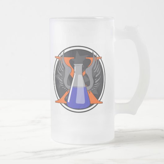 Grp UAS Devのマグ フロストグラスビールジョッキ (右)