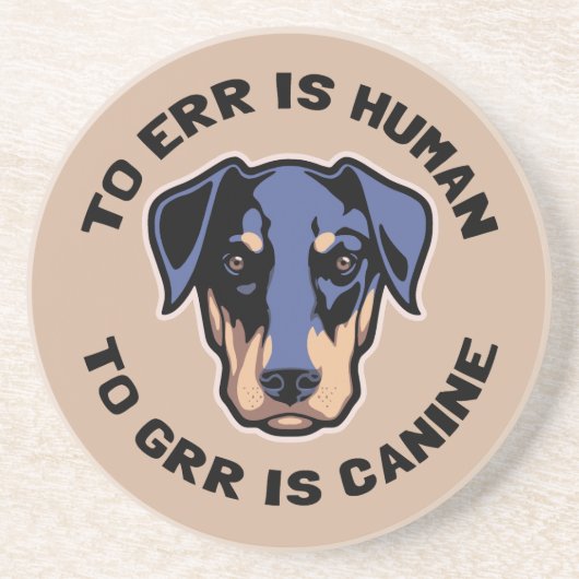 Grrに犬があります コースター (正面)