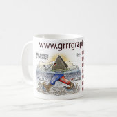 Grrrのマグ コーヒーマグカップ (正面左)