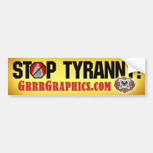 GrrrGraphicsのバンパーステッカー バンパーステッカー