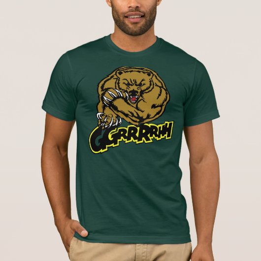 GRRRRくま Tシャツ (正面)