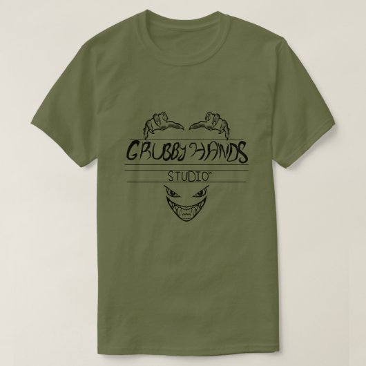 Grubby Hands Studio ゴブリンマーク Tシャツ (デザイン正面)