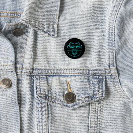 Grubby Hands Studio Logo + Motto Button Pin 缶バッジ (インサイチュ)