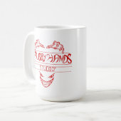 Grubby Hands Studio Logo + Motto Mug コーヒーマグカップ (正面左)