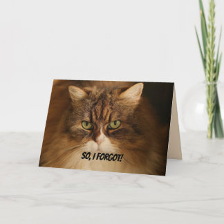 GRUDGE OR KISS - BELATED BIRTHDAY CARD シーズンカード