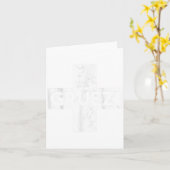 Grüessech Swiss Saying Grüezi Schweiz  カード (黄色い花)