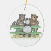 Gruffies®のオーナメント セラミックオーナメント (左)