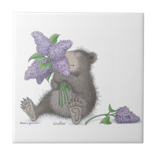Gruffies®のセラミックタイル タイル (正面)