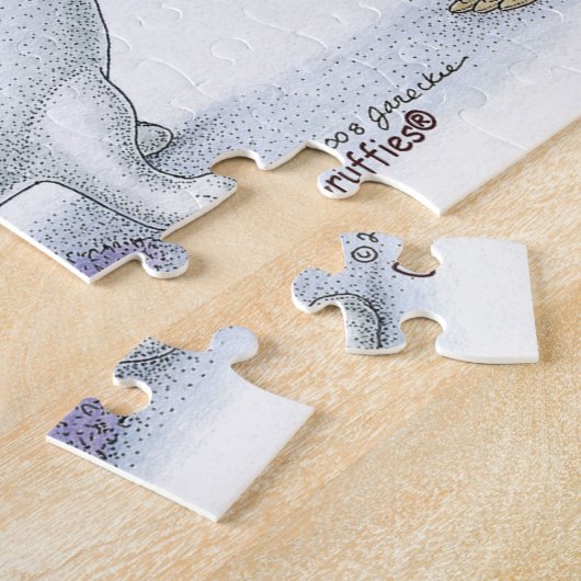 Gruffies®のパズル ジグソーパズル (側面)