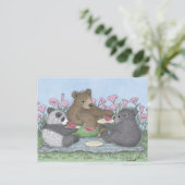 Gruffies®の郵便はがき ポストカード (スタンド正面)