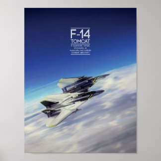 Grumman F-14 Tomcatポスター ポスター