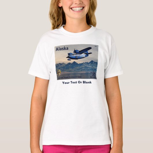 Grumman G-21 Goose - Alaska Postage Tシャツ (正面)