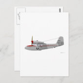 Grumman G-44Aウィドジョン ポストカード (正面/裏面)