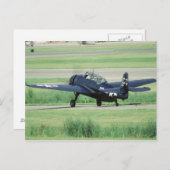 Grumman TBF/TBMアベンジャー海軍キャリア魚雷 ポストカード (正面/裏面)