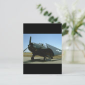 Grumman TBM Avenger_WWII飛行機 ポストカード (スタンド正面)