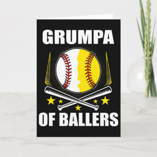 Grumpaがソフトボールで父の母の日に売り上げを伸ばす カード