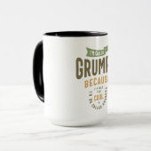 Grumpa – おじいちゃんのためのクール方法 マグカップ (正面左)