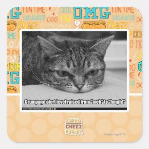 Grumpageアラート スクエアシール