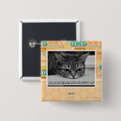 Grumpage警報 缶バッジ (正面&裏面)