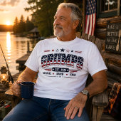 Grumps Est 2026 アメリカ国旗 オーダーメイド子供の名前 Tシャツ