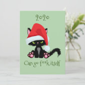 Grumpy 怒 Cat 2020はf**k自体に行くことが可能 シーズンカード (スタンド正面)