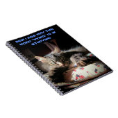 Grumpy Angel：勉強は私を殺している ノートブック (右側)