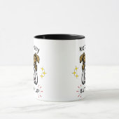 Grumpy Bulldog Cup, Dog Lover Gift Idea, Pet Humor マグカップ (中央)