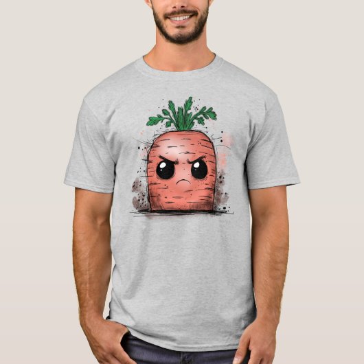 Grumpy Carrot Tシャツ (正面)