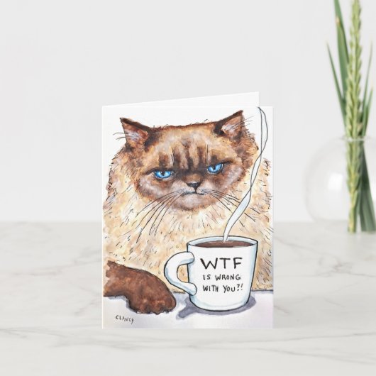 Grumpy Cat card シーズンカード (正面)