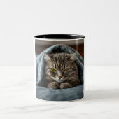 Grumpy Cat Coffee Mug: A Purrfectly Grumpy Morning ツートーンマグカップ (中央)
