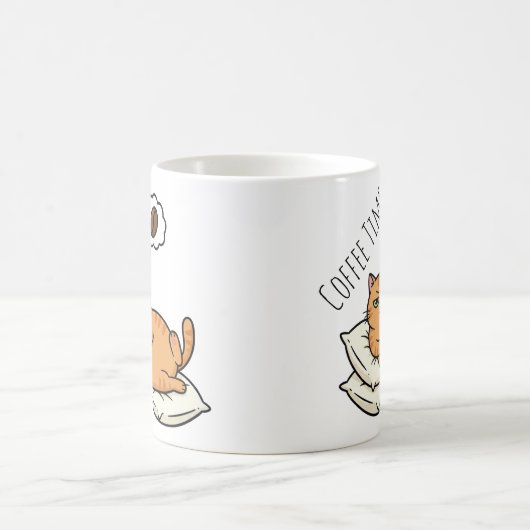 Grumpy Cat Coffee Time Ceramic Mug コーヒーマグカップ (中央)