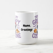 Grumpy Cat Halloween Costume Funny Holiday Animal コーヒーマグカップ (中央)