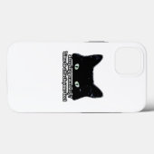 Grumpy cat meme for cat lovers and kitten owners Case-Mate iPhoneケース (裏面 (横))