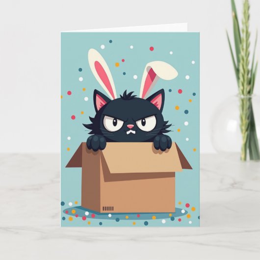 Grumpy Cat Party Time Card カード (正面)