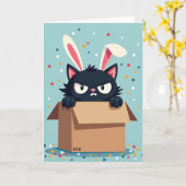 Grumpy Cat Party Time Card カード (黄色い花)