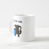 Grumpy Cat Teaches Climbing Collection コーヒーマグカップ (正面左)