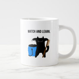 Grumpy Cat Teaches Climbing Collection ジャンボコーヒーマグカップ