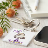 Grumpy Cat "YAY! I'm Unique" Funny Fridge Magnet キーホルダー (正面右)